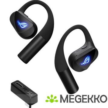 ASUS ROG Cetra Open-ear Draadloos Zwart, Verzenden, Nieuw