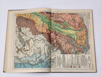 Georg Wolfram and Werner Gley - Elsass-Lothringischer Atlas, Nieuw