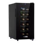 Klimaatkast Wijnkoeler Wijnkoelkast Drinkkoeler 52L Zwart, Zonder vriesvak, Refurbished, Ophalen of Verzenden, Minder dan 75 liter