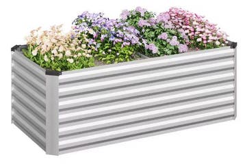 Stalen Verhoogd Bed: Roestvrij voor Tuin, Balkon, Groenten, Tuin en Terras, Bloempotten, Verzenden, Nieuw