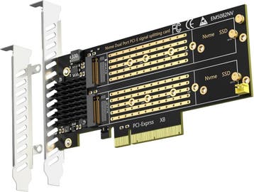 M.2 NVMe PCIe 4.0 Adapter PA21 | Retourdeal 57% Korting, Computers en Software, Harde schijven, Intern, 15 x 5.4 x 0.3 cm, Gebruikt
