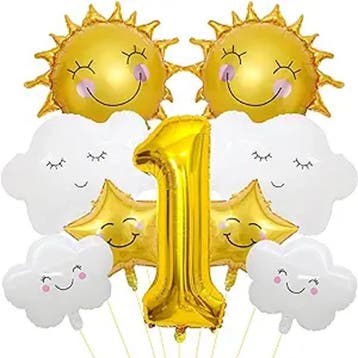 3-delig eerste verjaardag set Unicorn Dream deLuxe, Kinderen en Baby's, Jurkje of Rokje, Nieuw, Sweet-One, Verzenden