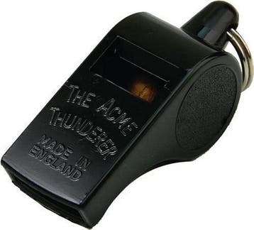Acme Whistle - Thunderer 559 Scheidsrechtersfluit Kunstst..., Ophalen of Verzenden, Nieuw