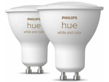 Philips Hue White en Color Ambiance GU10 4.3W - Slimme, Verzenden, Zo goed als nieuw