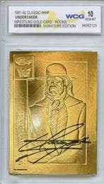 1996 WWF - Undertaker 23KT Gold Card - Signature Edition -, Nieuw