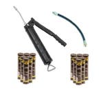 Vetspuit + 12 vetpatronen en vetspuit slang!, Verzenden