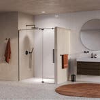 Brauer Stellar - Nisdeur - 2-Delig - Draaiend - Helder Glas, Ophalen of Verzenden, Nieuw, Rvs