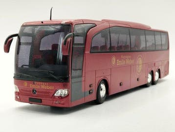Rietze 1:43 - Modelbus - 14103 - Mercedes-Benz Travego M -, Hobby en Vrije tijd, Nieuw