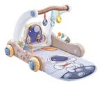 Eco Toys Blauw 2-in-1 Activiteiten Speelkleed en Looptrainer, Verzenden, Nieuw