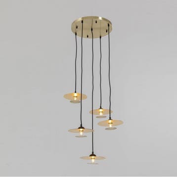 *WOONWINKEL* Kare Design Disc Spiral Cinque Design Hanglamp, Verzenden, Nieuw