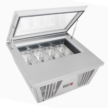 Polar G-Serie Tafelmodel Ijs Vriezer 4X Napoli Pannen, Verzenden, Nieuw in verpakking