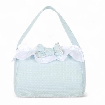 Deolinda handtasje licht blauw strik, Ophalen of Verzenden, Nieuw
