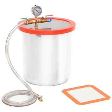 vidaXL Vacuümkamer 18,9 L roestvrij staal, Verzenden, Nieuw