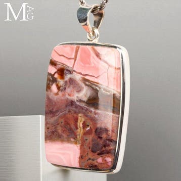 Australische Mookaite Sterlingzilver-hanger Gecertificeerd