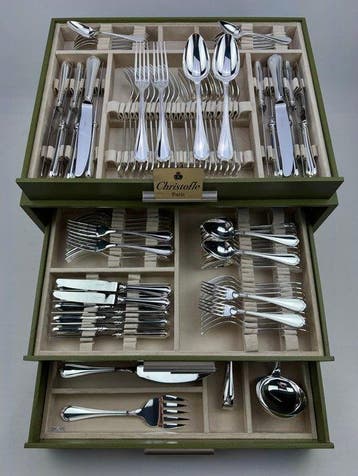 Christofle - Tafelservies voor 12 (126) - Spatours -