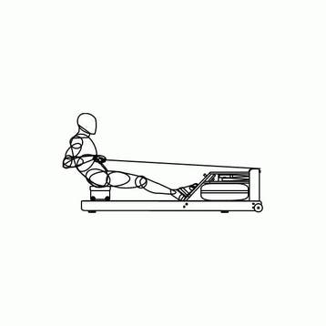Waterrower M1 LoRiseRoeitrainer, Verzenden, Nieuw