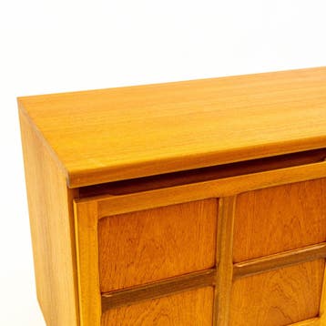 Tv-meubel |Vintage | Nathan Squares |  4228, Huis en Inrichting, Kasten | Televisiemeubels, Minder dan 50 cm, 75 cm of meer, Mid-Century