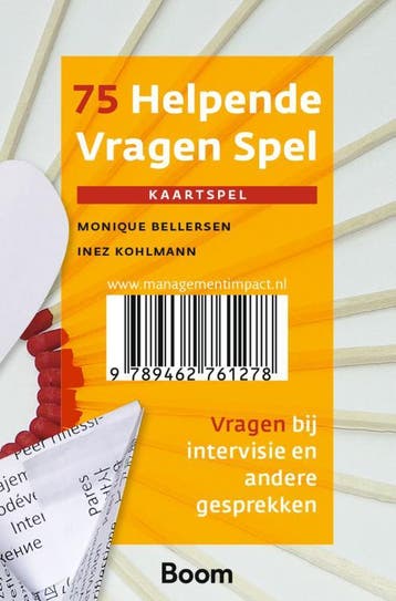 75 Helpende Vragen Spel | Monique Bellersen; Inez Kohlmann, Ophalen of Verzenden, Nieuw, Monique Bellersen; Inez Kohlmann