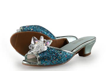 La senorita Slippers Meisjes in maat 29 Blauw, Verzenden, Schoenen, Zo goed als nieuw, La senorita