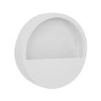 Muur bloempot Wally M mat wit, Verzenden, Nieuw