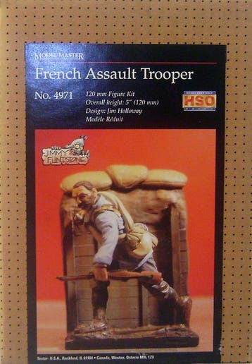 TESTORS MODEL MASTER 4971 FRENCH ASSAULT TROOPER, Nieuw