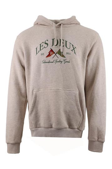Les Deux Hoodie in maat M Beige, Kleding | Heren, Verzenden, Zo goed als nieuw, Overige kleuren, Les Deux