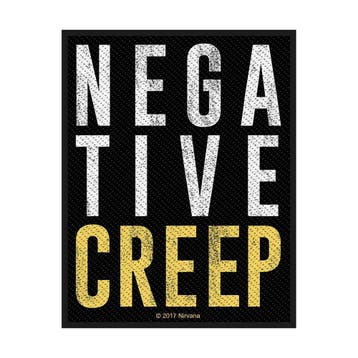 Nirvana - Negative Creep - patch officiële merchandise, Ophalen of Verzenden, Nieuw, Kleding