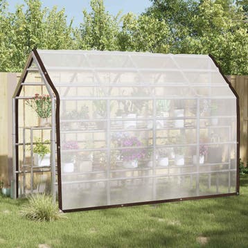 vidaXL Plantenhoes Doorzichtig 5 × 3,5 m PE, Verzenden