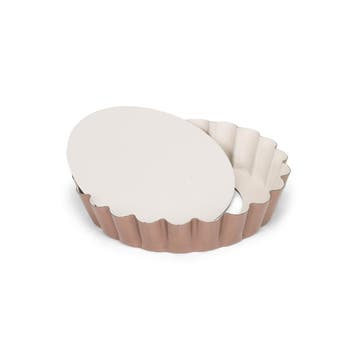 Patisse Mini Quichevorm Losse Bodem Ceramic Ø10cm, Verzenden, Nieuw