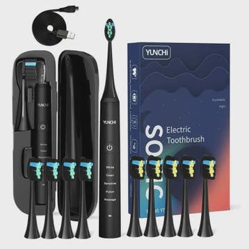 Sonische Elektrische Tandenborstel Oplaadbaar IPX7 Waterdich, Tuin en Terras, Veegmachines, Verzenden, Nieuw