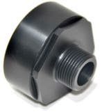 IBC Adapter S60x6 met buitendraad (PE-HD), 150 liter of meer, Verzenden, Nieuw, Kunststof
