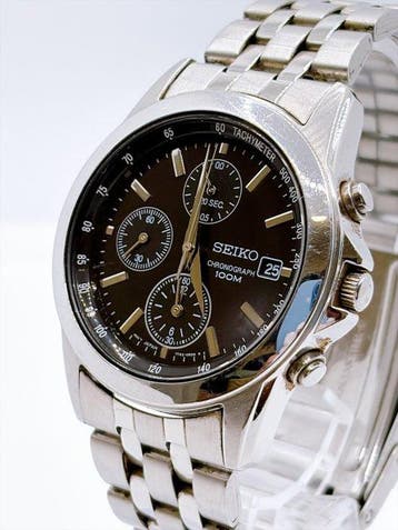 Seiko - chronograph - Zonder minimumprijs - 7T92-0LH0 -, Sieraden, Tassen en Uiterlijk