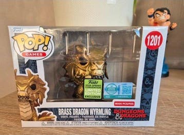 Funko - Funko Pop Brass Dragon Wyrmling (Limited Edition