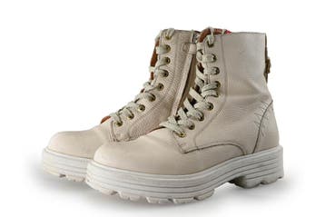 Red-Rag Veterboots in maat 38 Beige, Kleding | Dames, Schoenen, Verzenden, Beige, Overige typen, Gedragen
