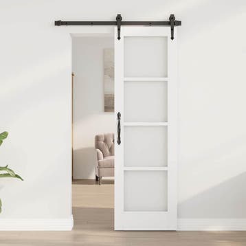 vidaXL Binnendeur ORKDAL Wit Voorbereid 61 x 198,5 cm, Verzenden, Nieuw
