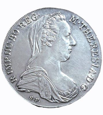Oostenrijk. Maria-Theresia. 1 Thaler (taler) 1780 / Restrike