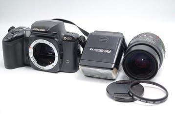 Pentax Z-20 + PENTAX-F ZOOM 28-80mm F3.5-4.5 Analoge camera, Nieuw