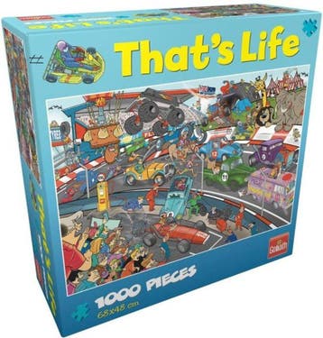 That's Life Car Race (Auto Race) Puzzel 1000 Stukjes, Verzenden, Nieuw
