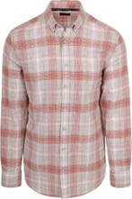 State Of Art Overhemd Ruit Rood maat 4XL Heren, Kleding | Heren, Verzenden, Nieuw, State of Art