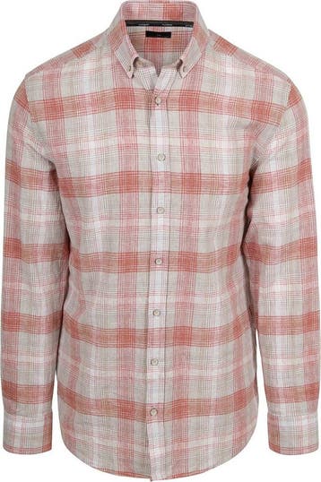 State Of Art Overhemd Ruit Rood maat 4XL Heren, Kleding | Heren, Overhemden, Verzenden, Nieuw, State of Art