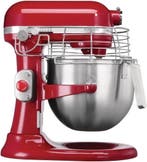 Kitchenaid professionele mixer 6,9 l rood – 5KSM7990XXEER-, Ophalen of Verzenden, Zo goed als nieuw
