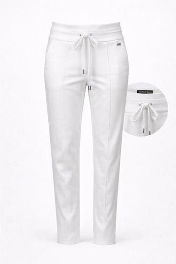 Travelstof Broek Wit, Kleding | Dames, Verzenden, Nieuw