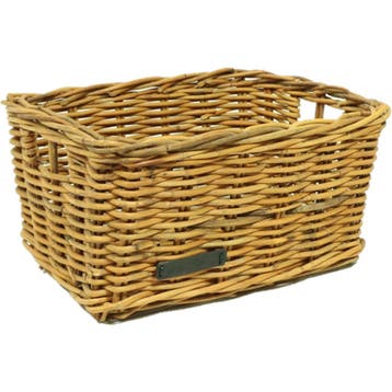 Wicked Rieten Fietsmand Naturel Maat Medium, Verzenden, Nieuw