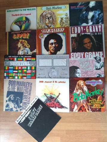 Eddy Grant, Bob Marley - 12 x Albums + 2 x 12 Maxi singles, Cd's en Dvd's, Nieuw in verpakking