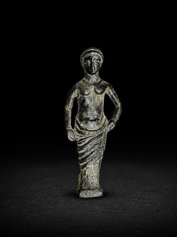 Oud-Romeins, Keizerrijk Brons Figuur - 5.3 cm