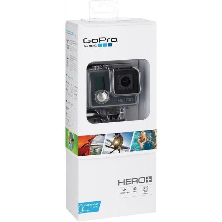 GoPro Hero+ Action Camera - Grijs (Nieuw), Audio, Tv en Foto, Actiecamera's, Nieuw, Verzenden