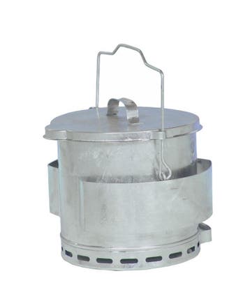 Bartscher Frituurvetemmer | 12 Liter | Vergrendelbaar Deksel, Ophalen of Verzenden, Nieuw in verpakking
