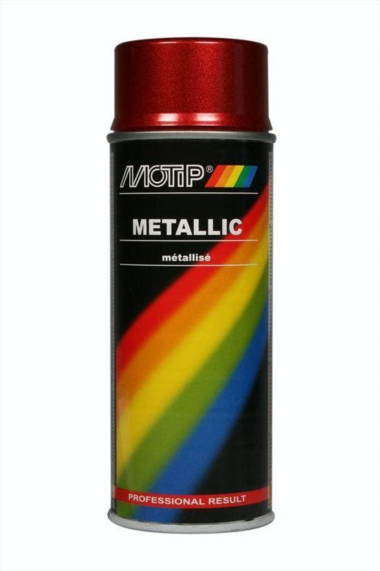 Motip Metallic Lak Rood 400ml, Auto diversen, Autogereedschap, Nieuw, Ophalen of Verzenden
