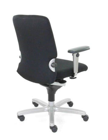 Haworth Comforto 77 bureaustoel, zwart-alu, Ophalen of Verzenden, Ergonomisch, Nieuw