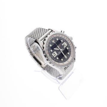 Breitling Professional Chronospace A78365; Heren piloten..., Overige merken, Staal, Polshorloge, Ophalen of Verzenden